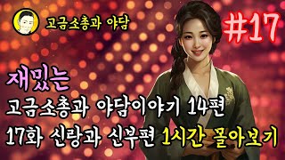 재밌는 고금소총과 야담이야기  외13편 17화 신랑과 신부편 1시간 모아보기 몰아보기+야사*야설*옛날이야기