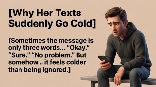 Why Her Texts Suddenly Go Cold