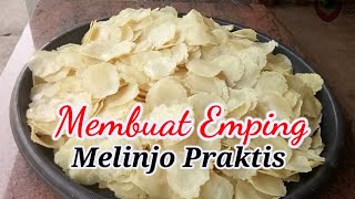 Cara Membuat Emping Melinjo Praktis