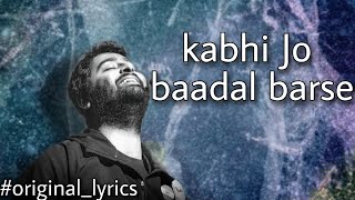 "Kabhi Jo Badal Barse" lyrical Video Jackpot | Arijit Singh | Sachiin J Joshi, Sunny Leone