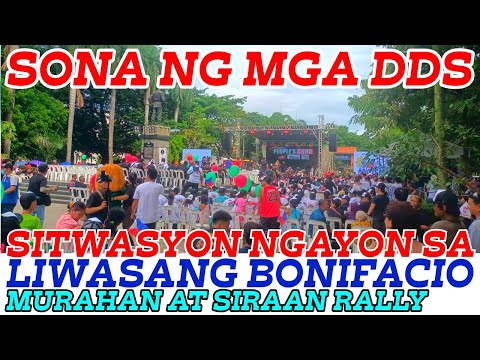 LIVE SA SONA NG MGA DDS SA LIWASANG BONIFACIO