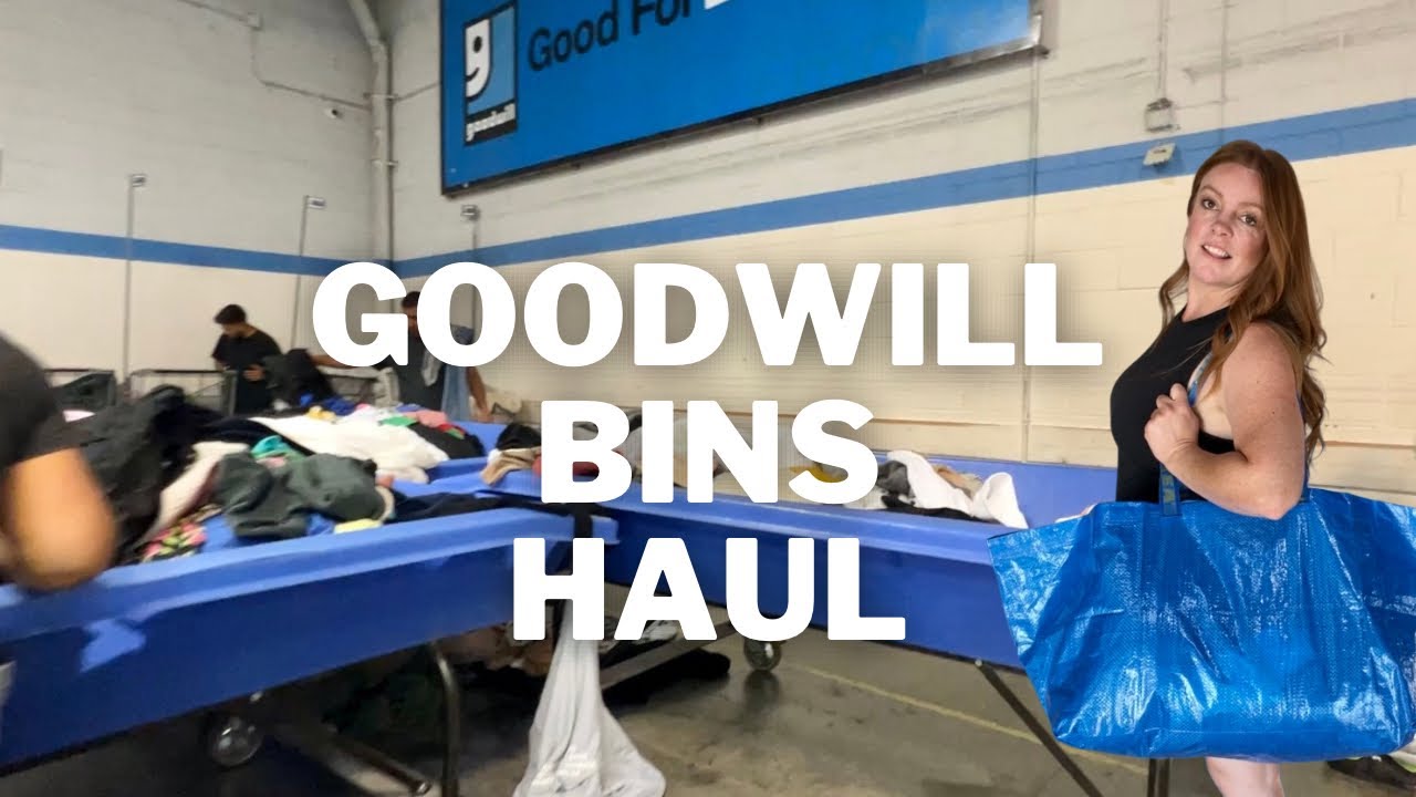 Goodwill Bins Haul Finally Youtube