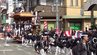 令和元年(2019)　高石だんじり祭　試験曳き (前編：東コース)