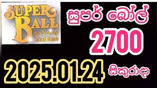 Super Ball 2700 #2025.01.24 #DLB #Lottery #Results #Lotherai #dinum_anka #2700 #DLB #Lottery