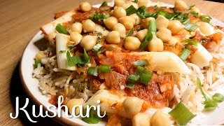 Koshary l Kushari l ep - 7 l Around the world l gypt's national dish l clean eating habitat