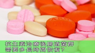 抗生素治療後腸道菌群需要多長時間恢復？ Eric Bakker