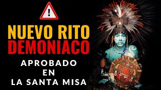 ALARMANTE: NUEVO RITO DEMONÍACO DE LA SANTA MISA EN LA IGLESIA CATÓLICA DE LA AMAZONIA