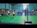 GUSTI ALI / ADE BAGUS (JKT) vs AULIA RAHMAN / MAULANA (KALSEL)  (1-2)