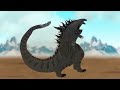 godzilla cartoons compilation 2021 all monsterverse battles fusion kaiju pandy