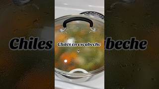 Chiles en escabeche #chiles #chilesenescabeche #chilesenescabechereceta #recetasmexicanas