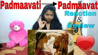 Padmaavat | Official Trailer Reaction | Ranveer Singh | Deepika Padukone | Shahid Kapoor