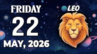 LEO ♌︎ A HIDDEN TRUTH COMES TO LIGHT 🔮❤️ HOROSCOPE FOR TODAY May 22, 2026
