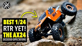 Best 1/24 Scale RTR Yet! Meet The Axial AX24. Unboxing & First Run.
