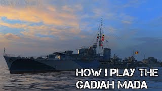 World of Warships - How I play the Gadjah Mada