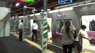 20120819国領駅下り最終列車