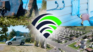 What does getting Fiber Internet Look Like? - FyberCom Fiber Construction Video