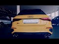 AUDI RS3 SPORT  TEST ( REVONIA SANDTON JOZI )(YELLOW BABY)