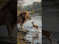 the lion and the deer – a thrilling animal story for kids wildlife adventure savannah chase