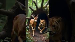 The Lion and the Deer – A Thrilling Animal Story for Kids | Wildlife Adventure | Savannah Chase