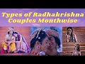 Types of Radhakrishna Couples Monthwise | Radhakrishna Tamil | Sumelika 💕 | Most Requested