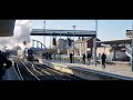 60007 sir nigel gresley at derby railway station on thursday the 30th january 2025