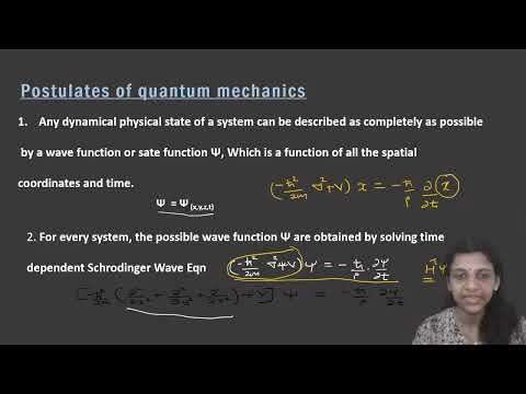 Postulates Of Quantum Mechanics - YouTube