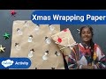 Make Your Own Xmas Wrapping Paper