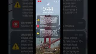 Texas Amber Alert On Phone