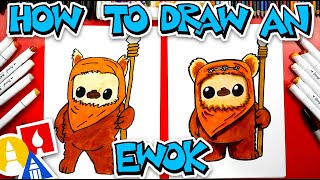 How To Draw An Ewok From Star Wars