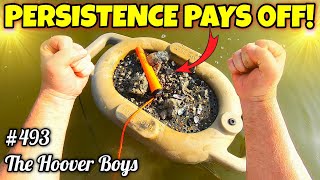 PERSISTENCE is KEY to SUCCESS! Metal Detecting for Old Coins \u0026 Jewelry