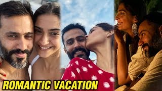 Sonam Kapoor's ROMANTIC Vacation With Husband Anand Ahuja |  Videos Out