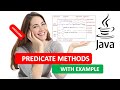 JAVA PREDICATE METHODS|JAVA PREDICATE METHODS EXAMPLE|JAVA PROGRAMMING TUTORIAL 21 HINDI URDU
