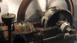 First public start of a Crossley 48.5HP diesel Stationary Engine