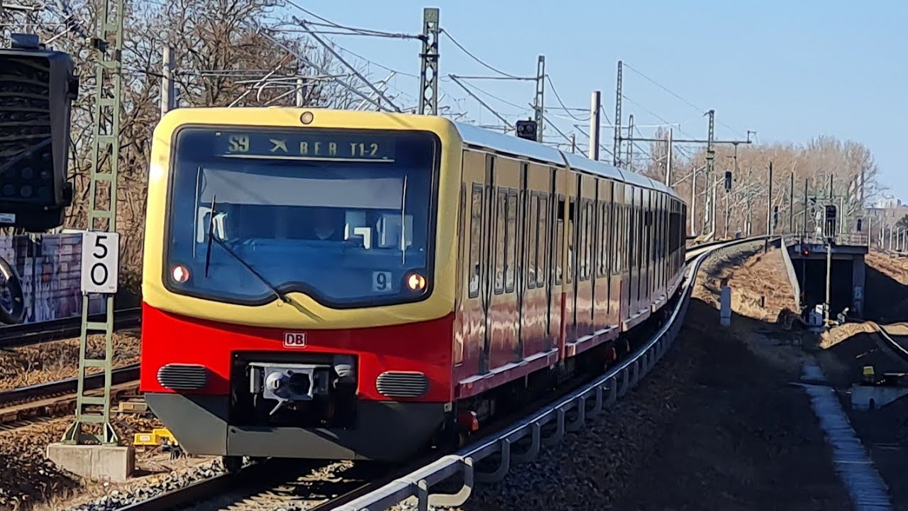 Mitfahrt Auf Der Linie S9 (Pendelverkehr) || S Plänterwald - S ...