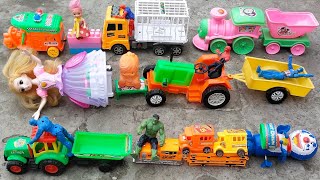 New Tractor Trolley Doll Aur Kitchen Ke Bartan  Utha ke Ghar Chor ke agai | pk kids Toys.