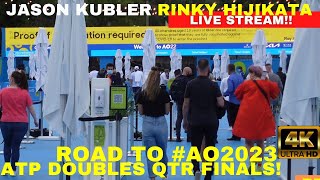 ⁴ᴷ Unseeded Aussie Wildcards Advance To Mens QuarterFinals | Jason Kubler  Rinky Hijikata  #AO2023
