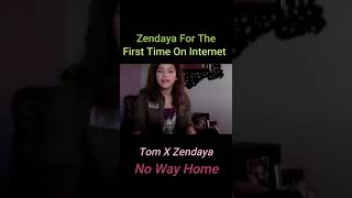 👩🏻‍💼 Zendaya For The First Time On Internet 👩🏻‍💼 #Zendaya #Shorts #Tom_X_Zendaya #TomZendaya