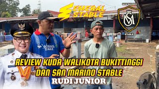 Review Kuda WALIKOTA BUKITTINGGI \u0026 SAN MARINO STABLE Menjelang Pacu Kuda PAYAKUMBUH