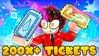 Using 200X Tickets for ALL NEW AURAS on Roblox Sol's RNG - Is The Gamepass Worth It?