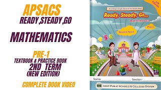 APSACS: Ready Steady Go Mathematics Pre 1 - 5th Edition - Second Term -