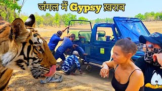 जंगल में Gypsy खराब | Banbehi Tigress Cub | Bandhavgarh national park | Bandhavgarh | Jungle safari