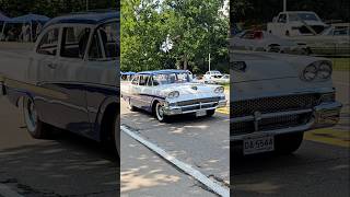 1958 Ford Custom 300 Classic Car Drive By Engine Sound Cruisin' Hines 2024