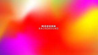 Modern Colorful Background in Illustrator Tutorial