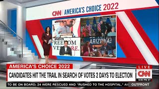 CNN USA: Erin Burnett Outfront Midterm Elections (Intro) | November 6, 2022