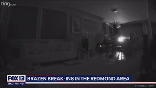 Residents in Redmond tracking more than two dozen home burglaries possibly by same crew