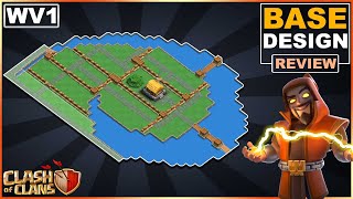 NEW BEST Wizard Valley Level 1 (WV1) Base Layout 2022 | Clan Capital WV1 Base - Clash Of Clans