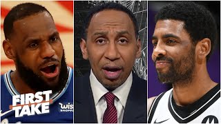 Stephen A. reacts to the Nets defeating the Lakers | First Take