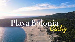 Playa Bolonia (Cádiz) en un minuto, 4K