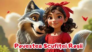 Scufita Rosie - Poveste Clasica pentru Copii| Basme Educative si Interactive| Povesti de Noapte Buna