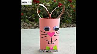 幼兒園趣味小手工 DIY紙筒小蛇的具體做法